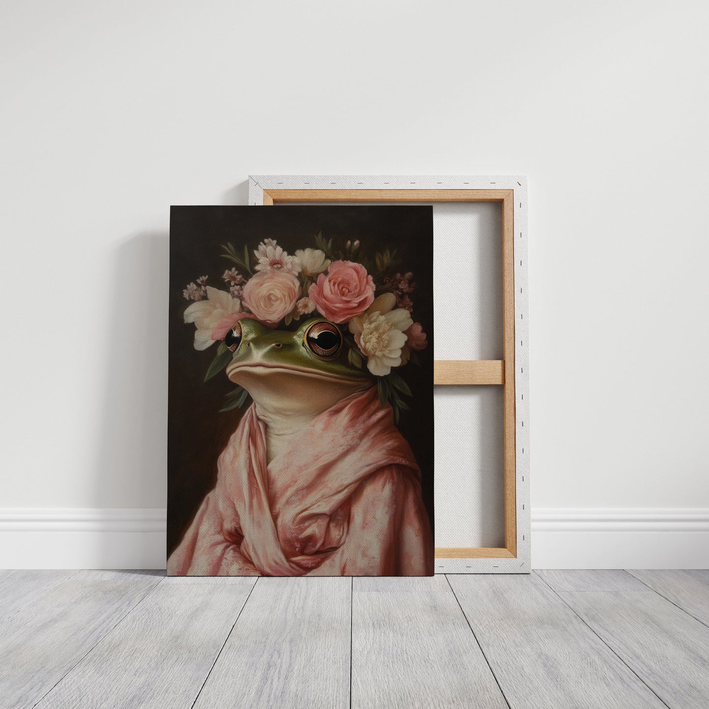 Frog Royalty in Bloom