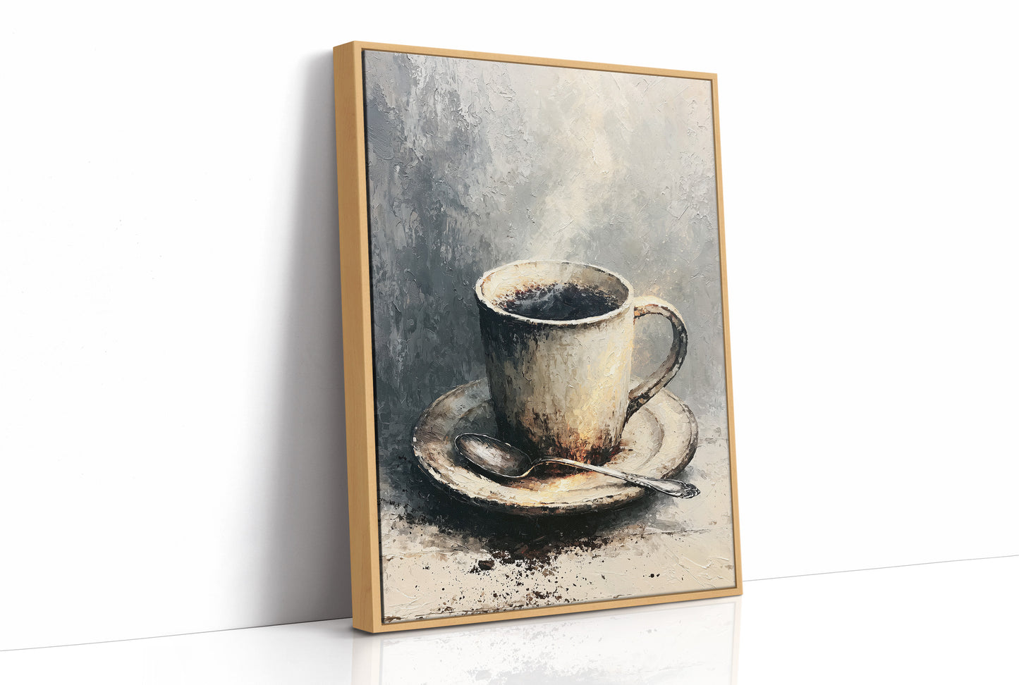 Morning Steam: A Coffee Cup Still Life