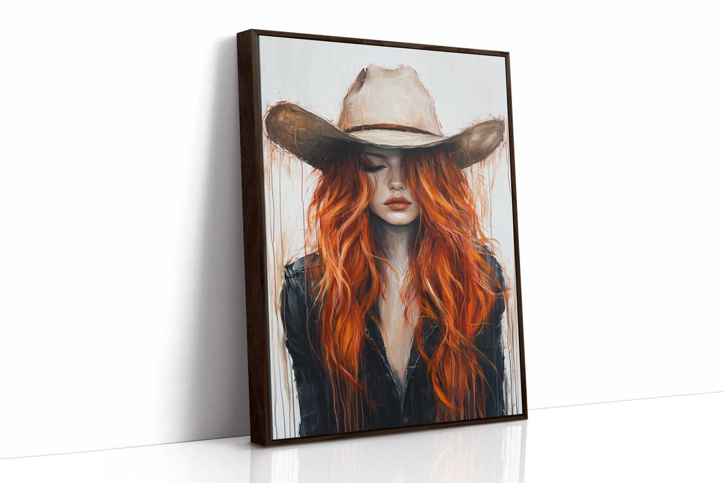 Cowgirl Ember – Rustic Elegance in Red