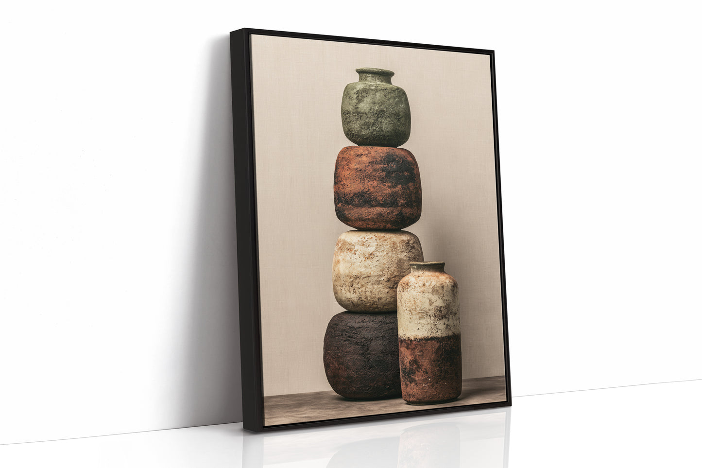 Stacked and Weathered: The Vessel Tower and Its Companion Jar