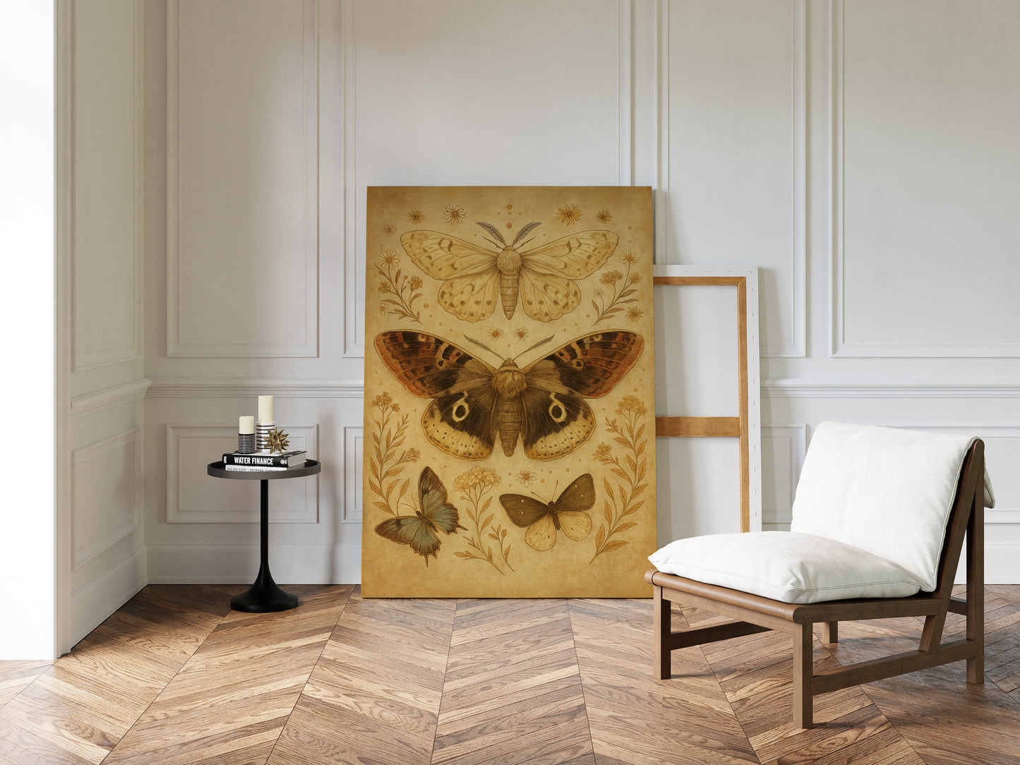 Vintage Moths and Meadow Wings