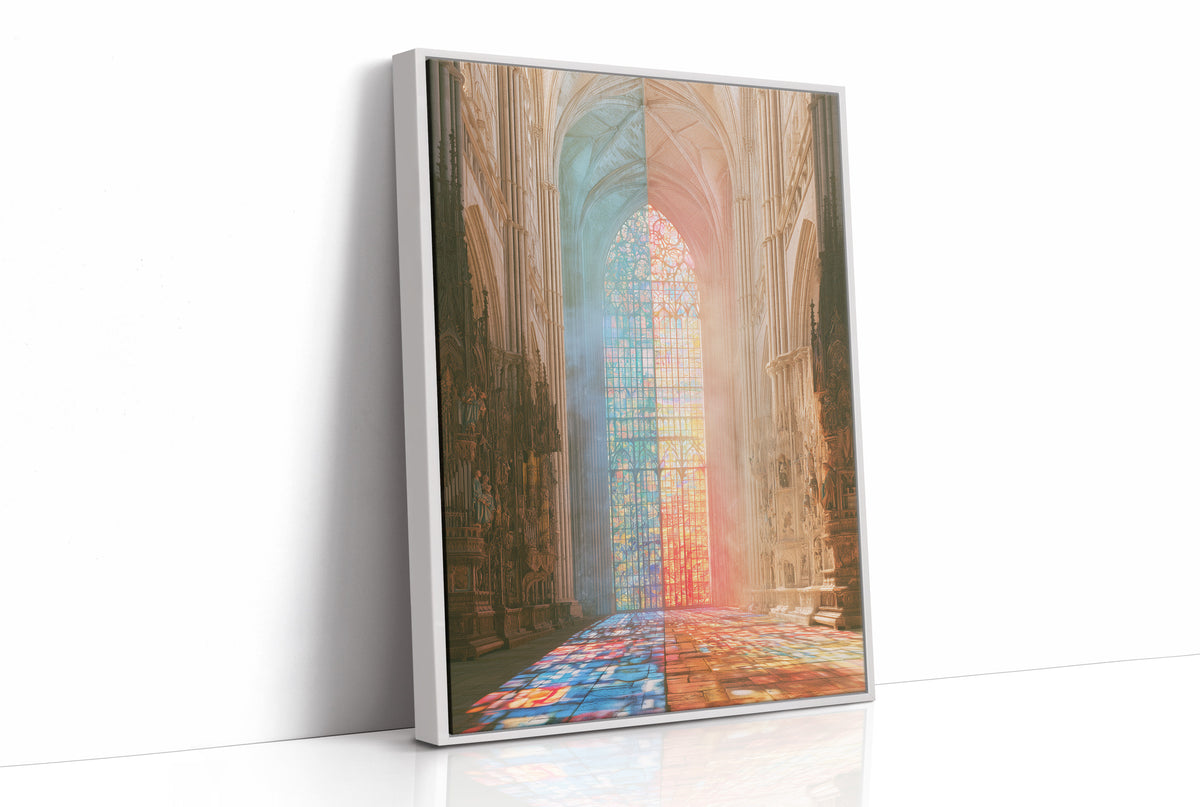 Stained Glass Cathedral Symmetry