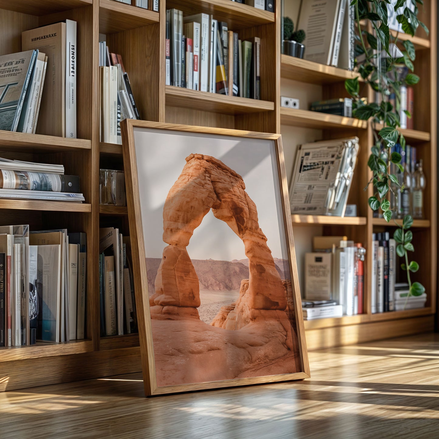 Delicate Arch in Desert Silence