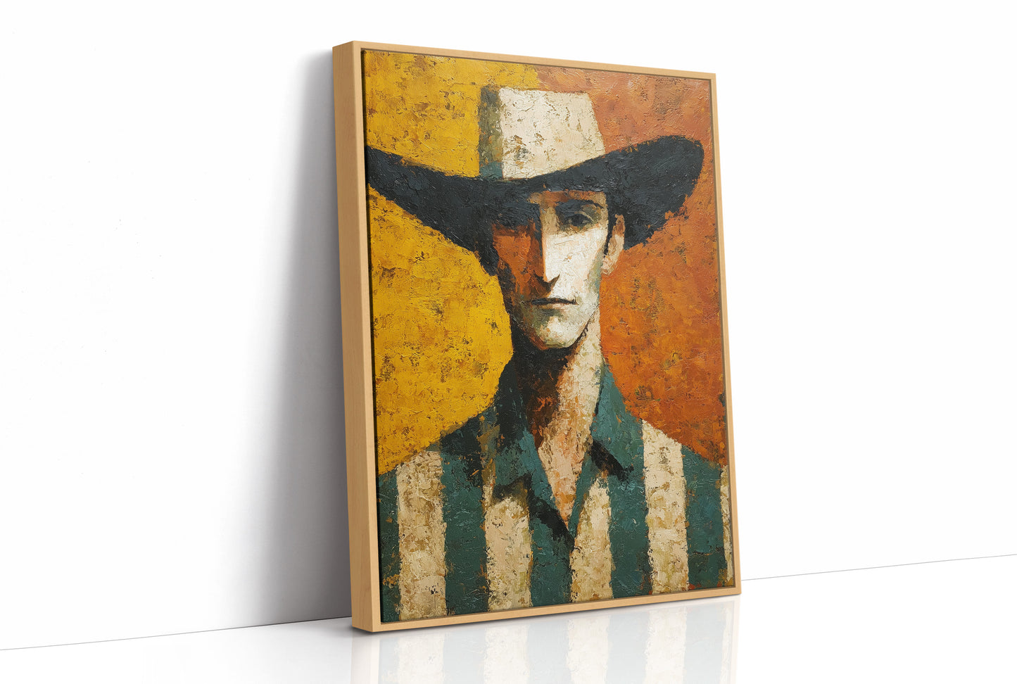 The Stranger in Mustard Light