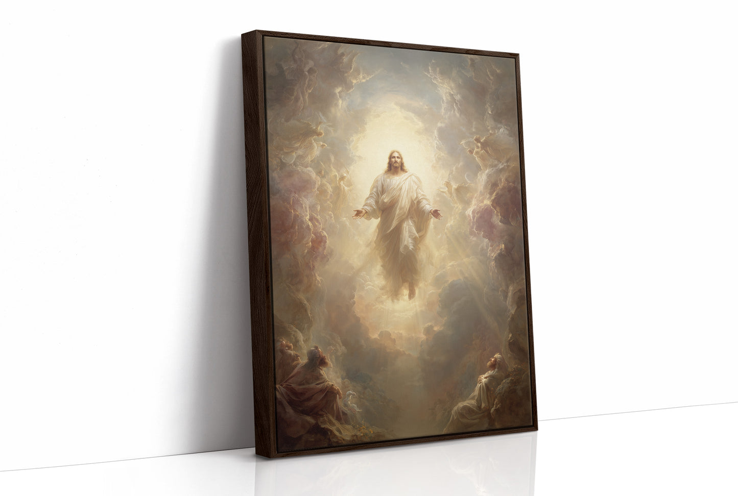 Divine Ascension Through Parted Heavens