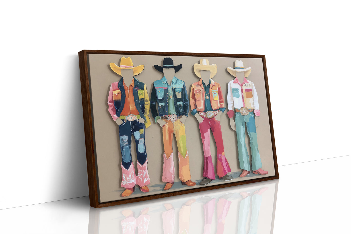 Rhinestone Cowboys Paint Pastel Days