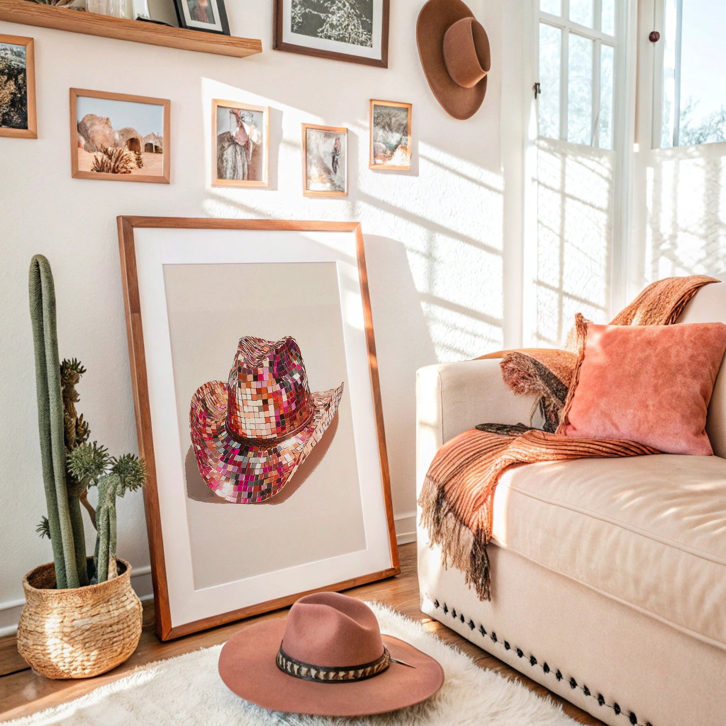 Disco Meets Desert At Sunset