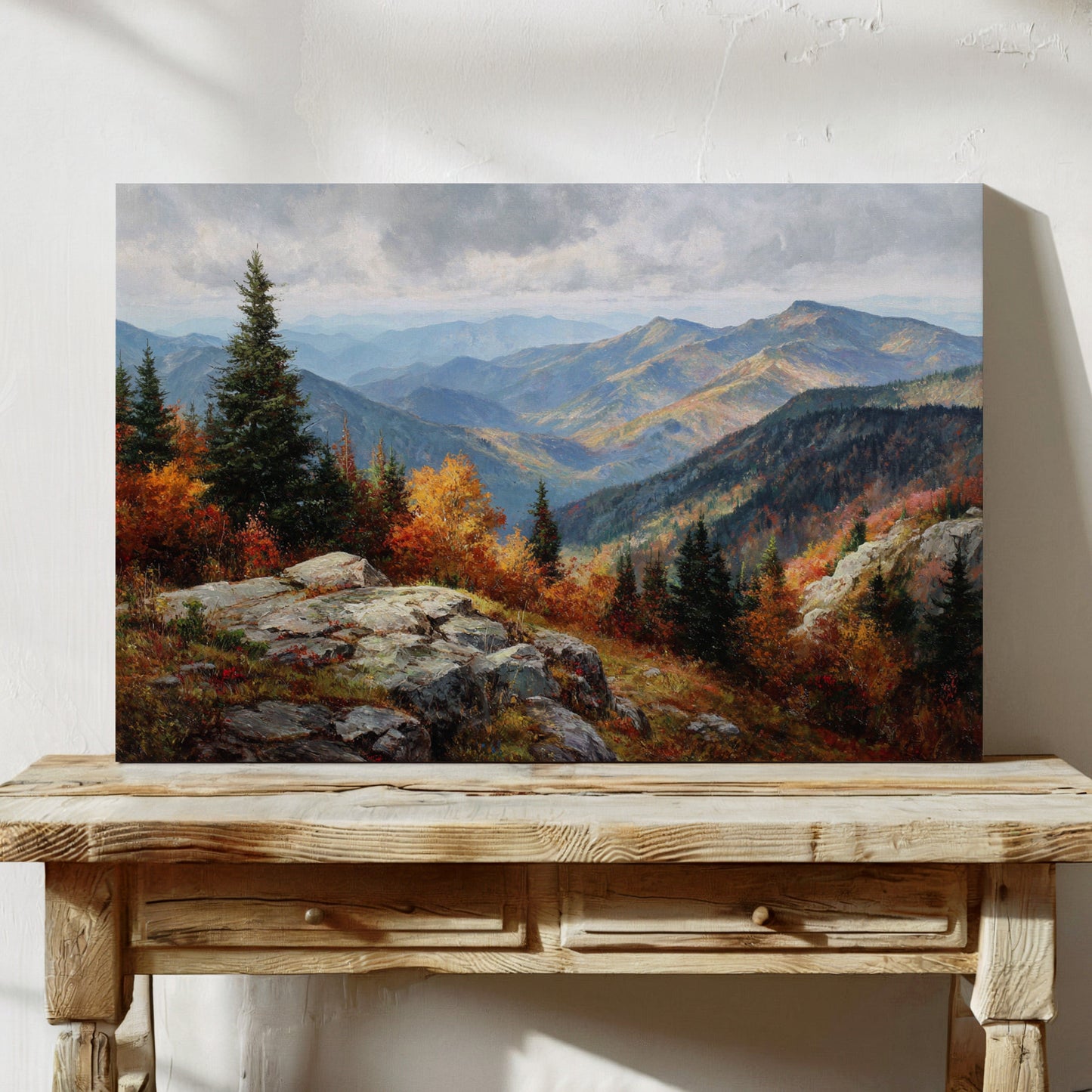 Autumn Peaks Paint Mountain Stories