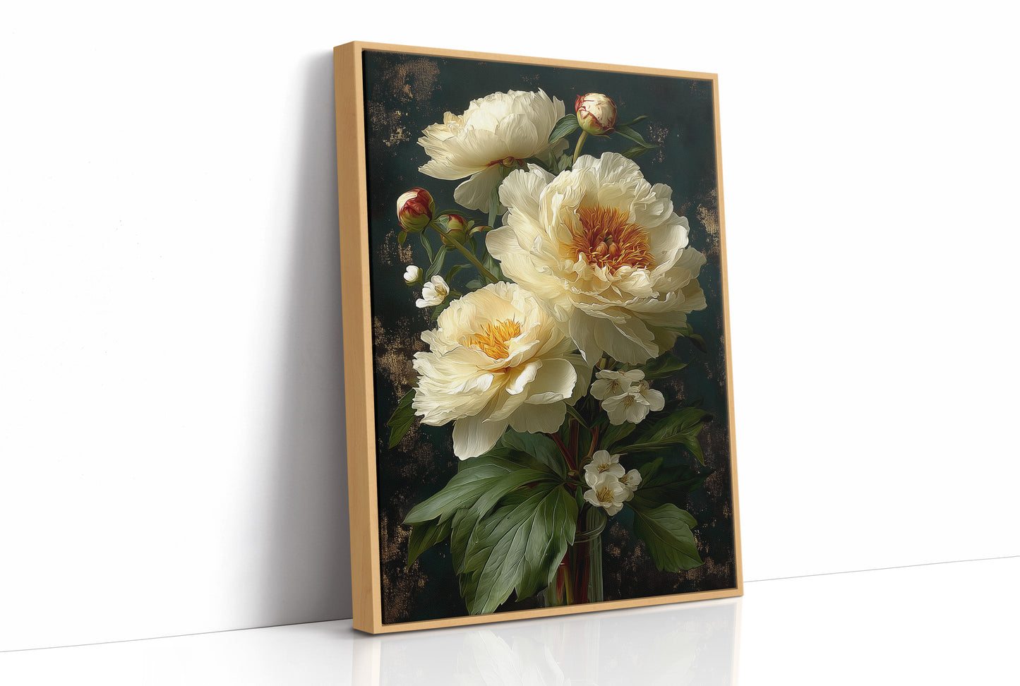 Where Cream Peonies Keep Secrets