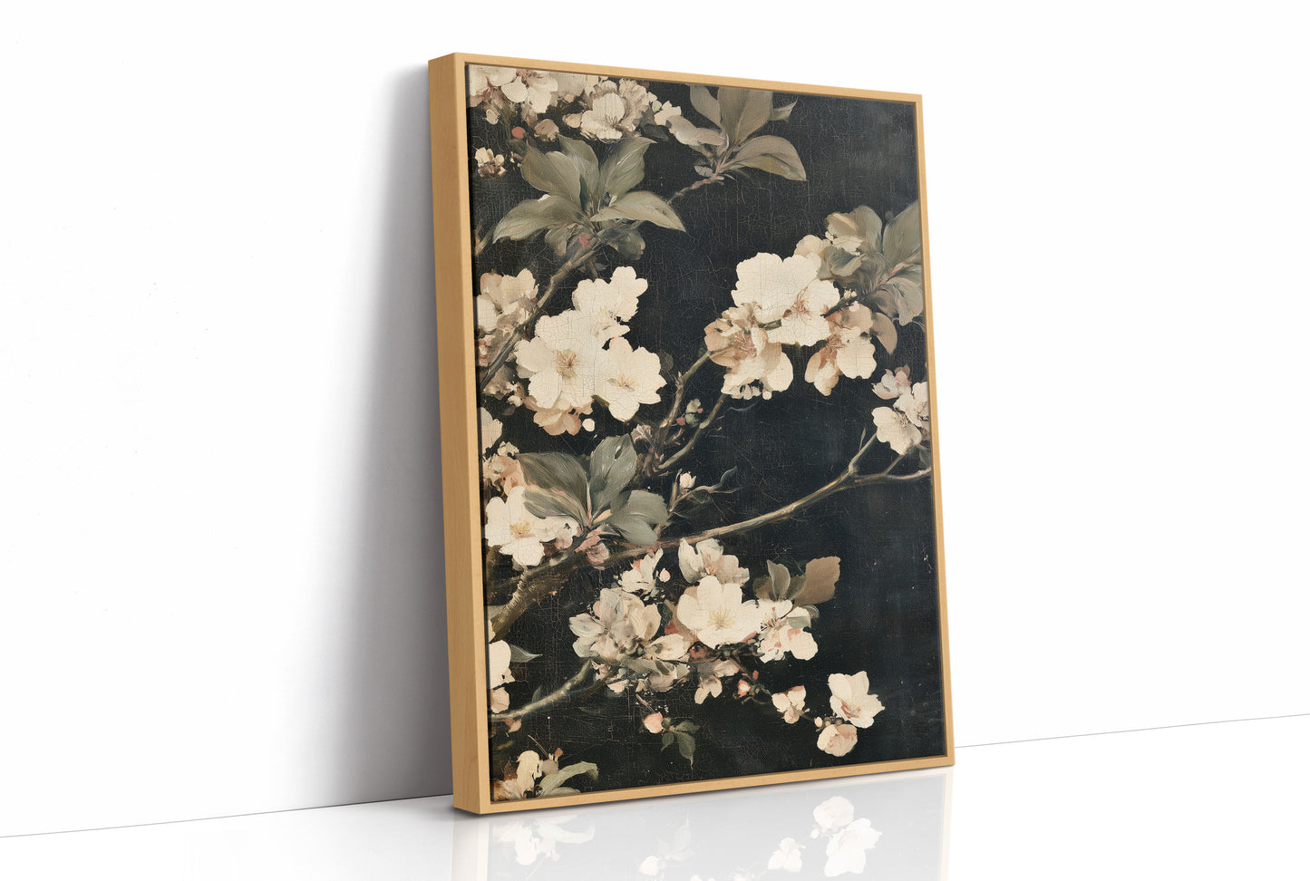 Midnight Blossoms: Ivory & Shadow