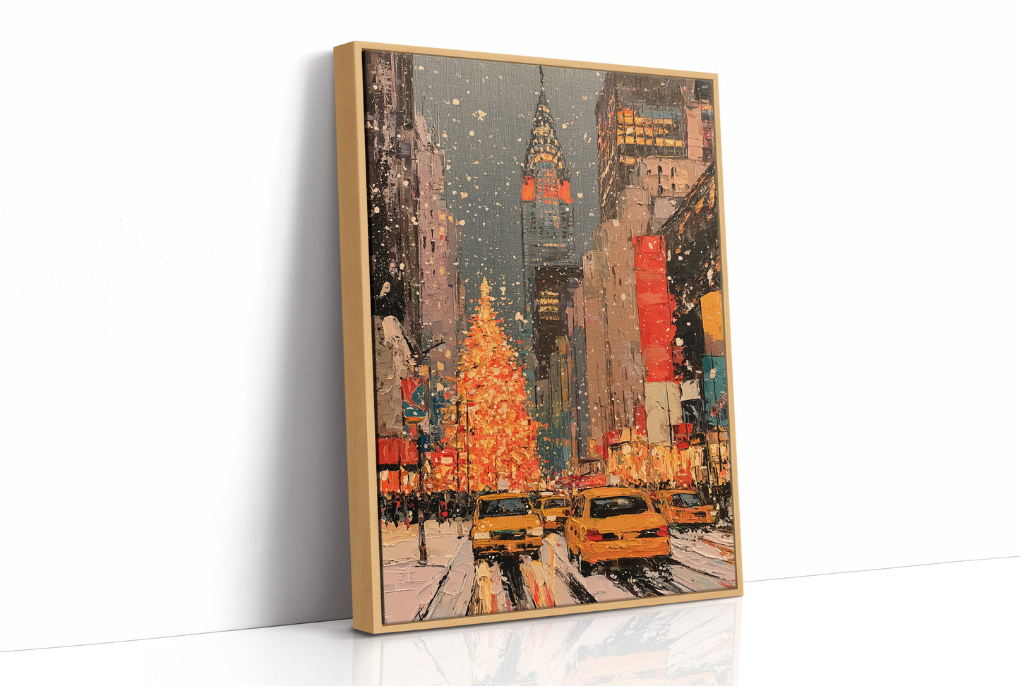 Winter in Manhattan: Chrysler Lights