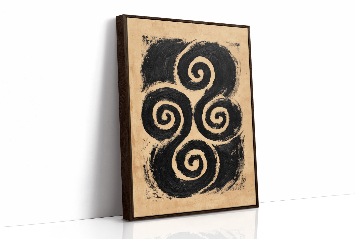 Bold Spiral Harmony Abstract
