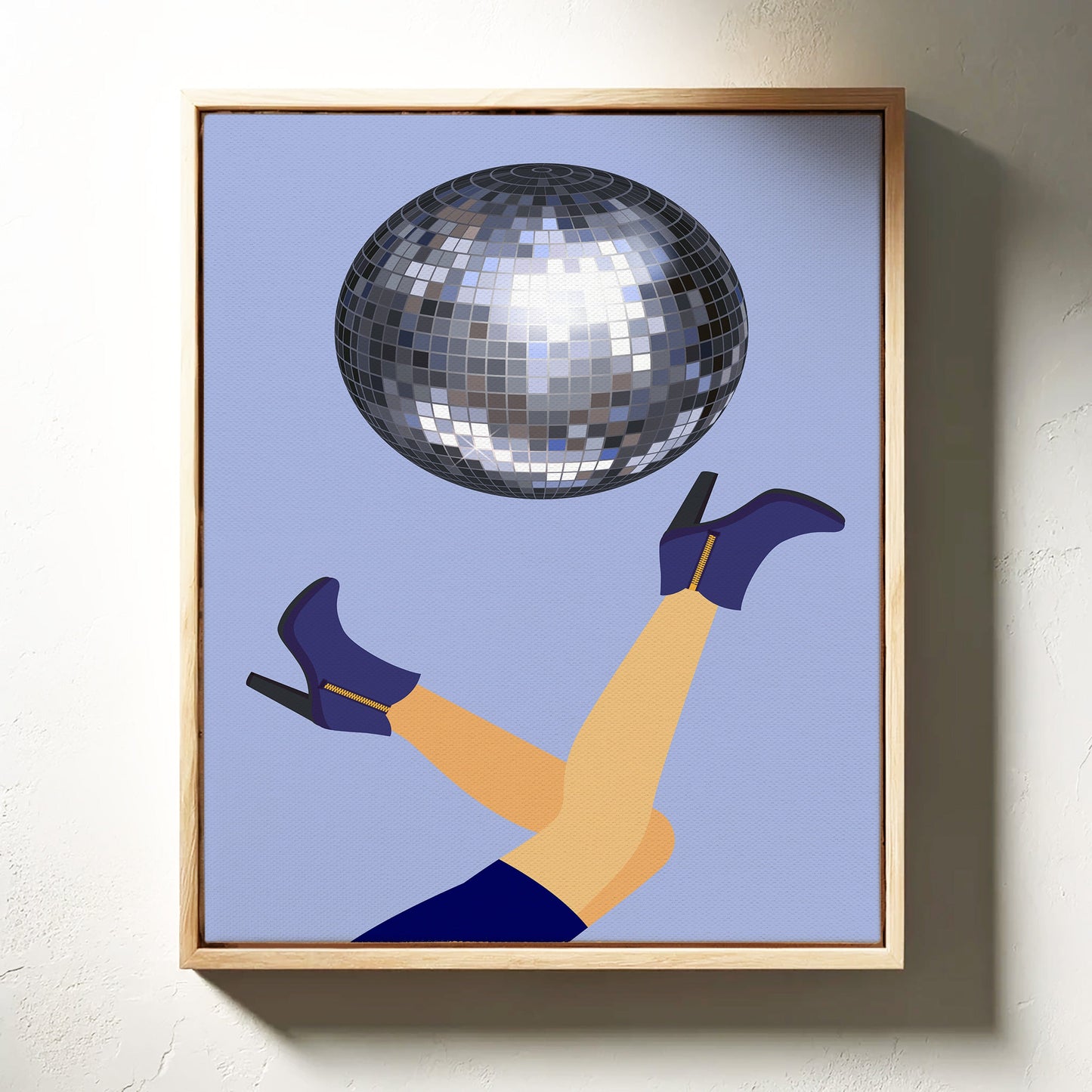 Midnight Heels Chase Silver Stars