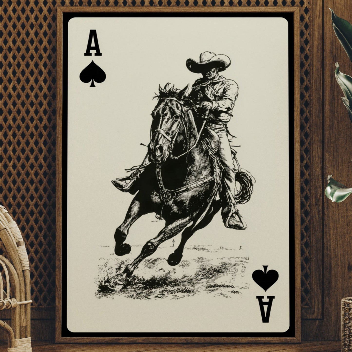 Rider In The Dust Storm