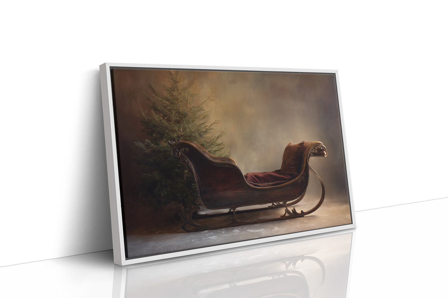 Yuletide Chariot Awaits December's Call