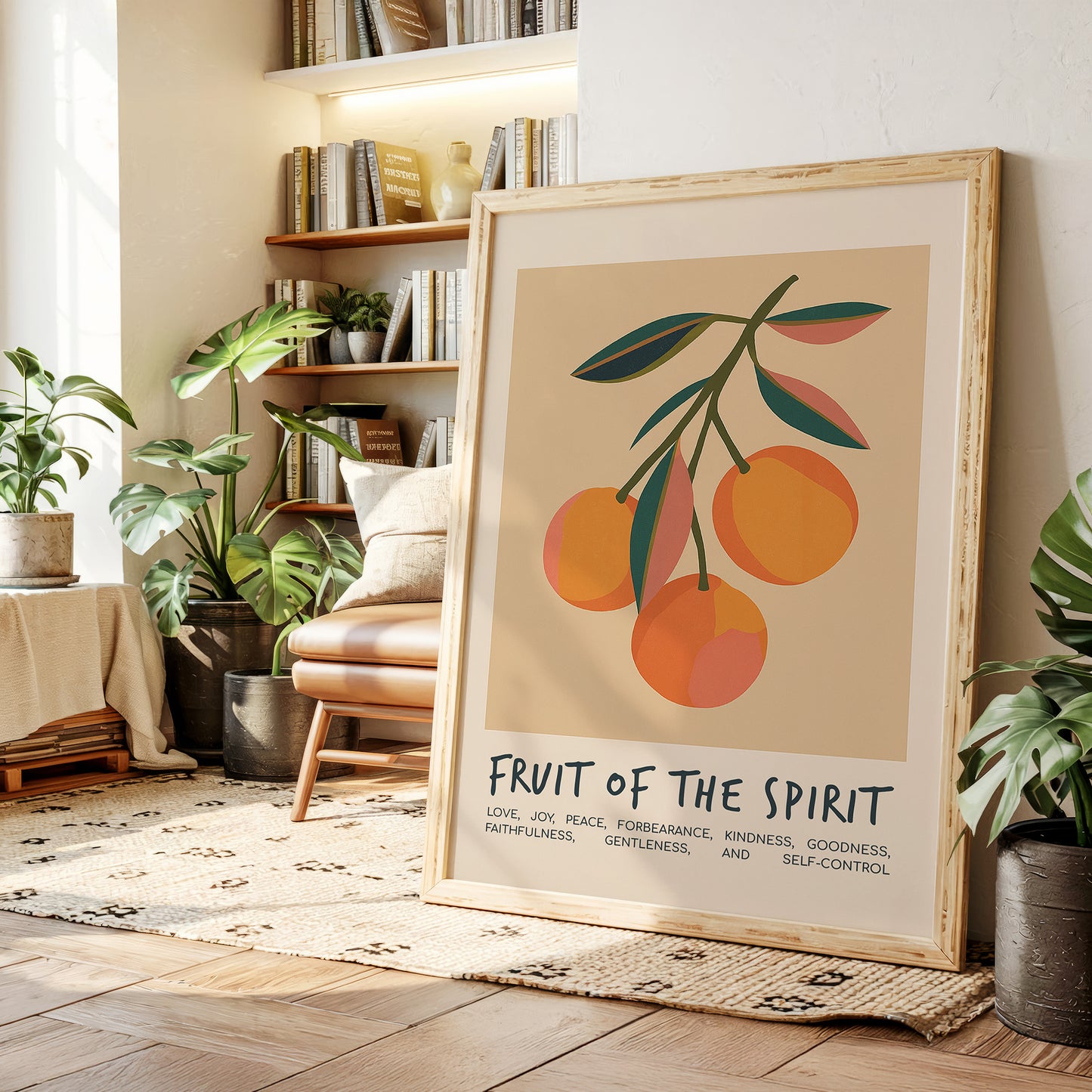 Fruit of the Spirit Citrus Branch Print