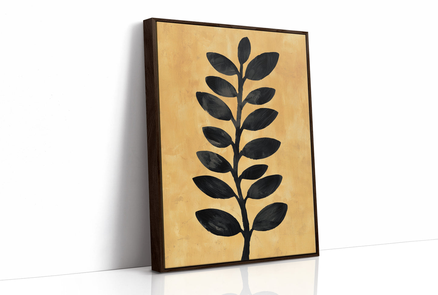 Golden Stem in Shadow