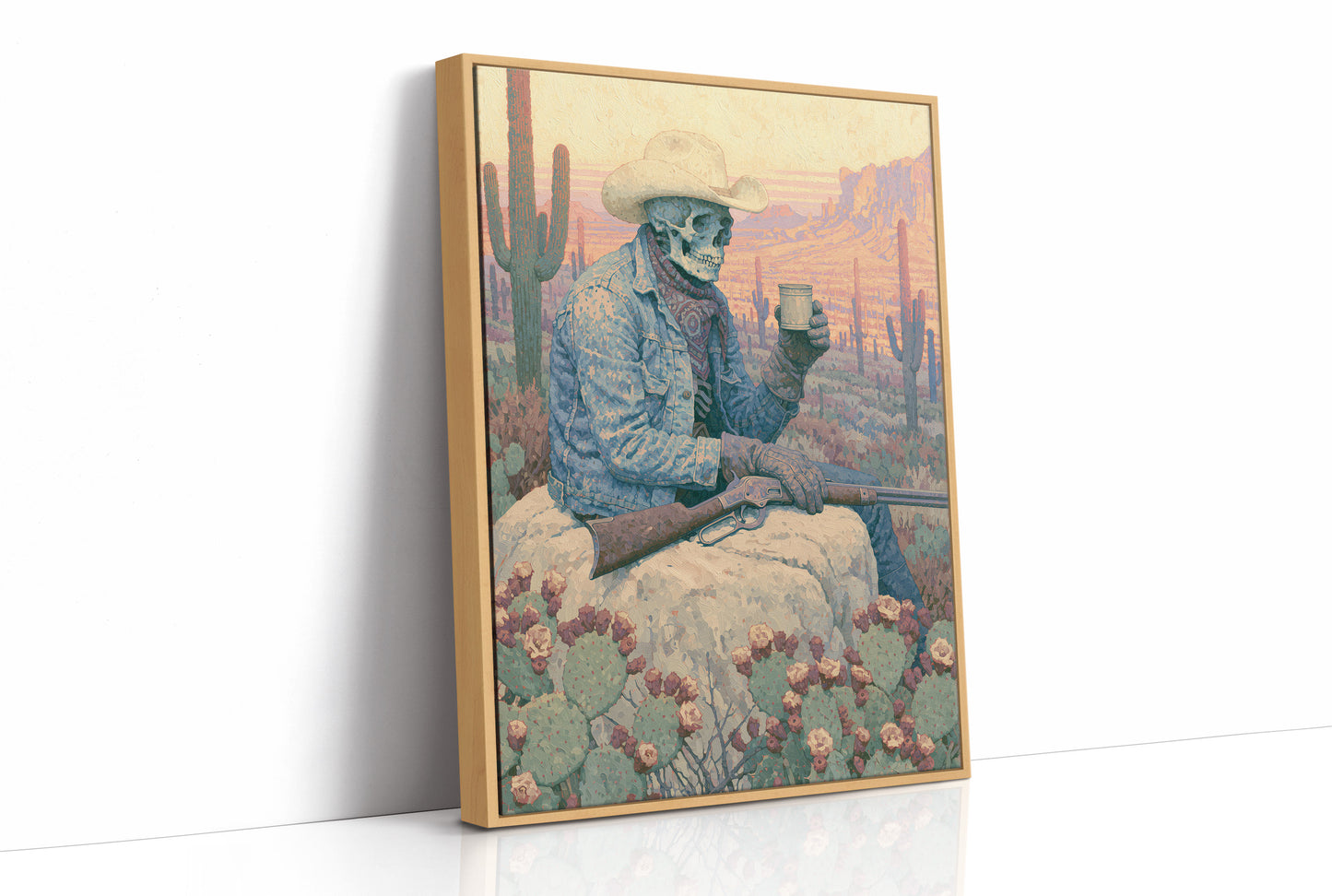 Outlaw Toasts the Sunset