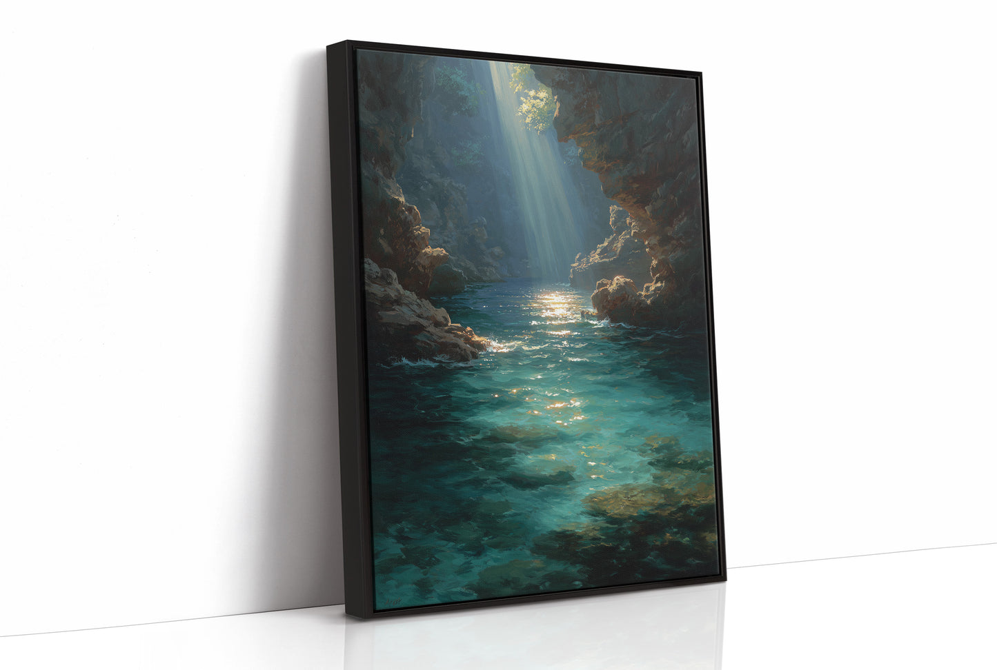 Light Finds the Sea Cave
