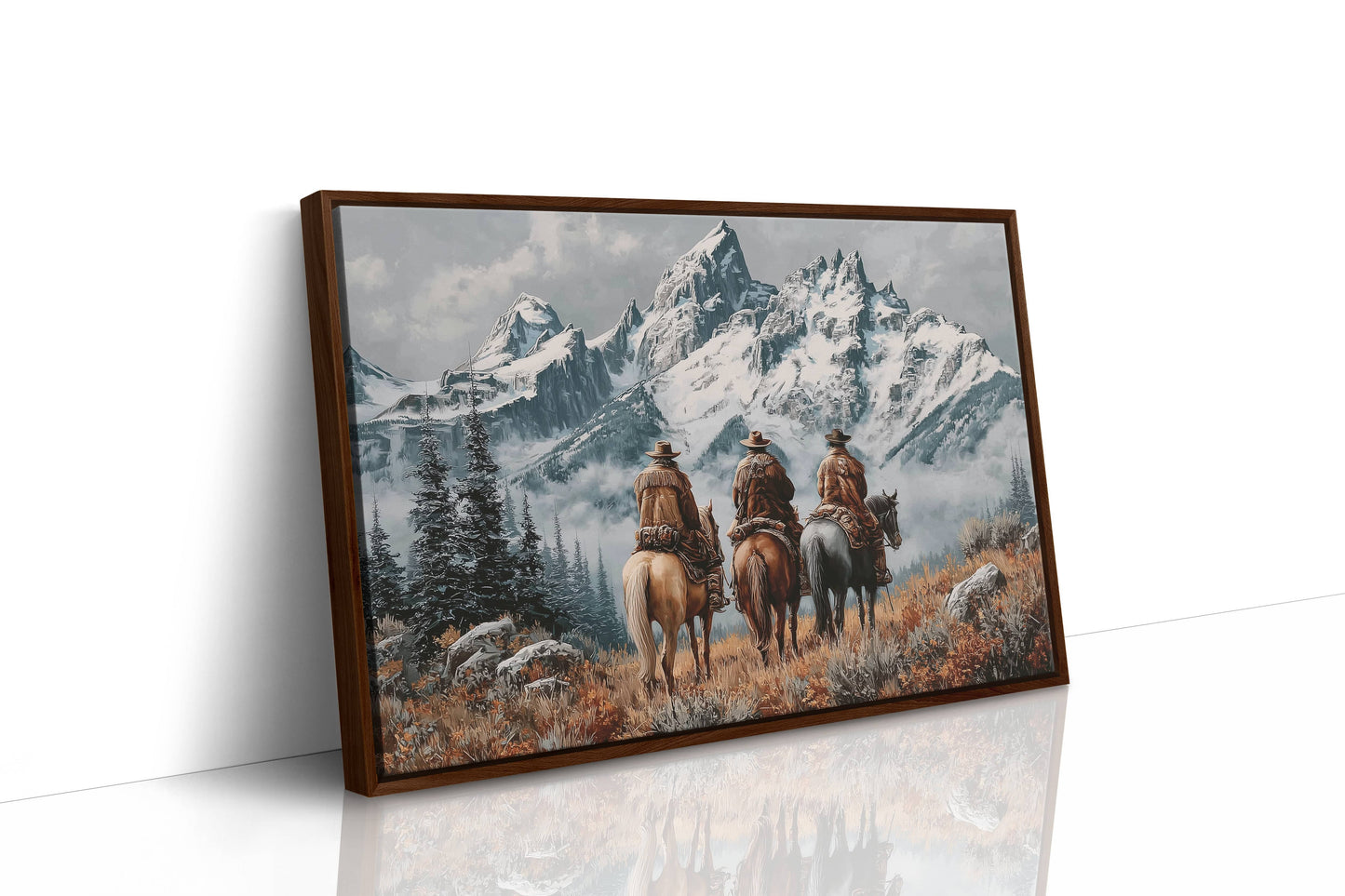 Three Riders Face Winter's Crown