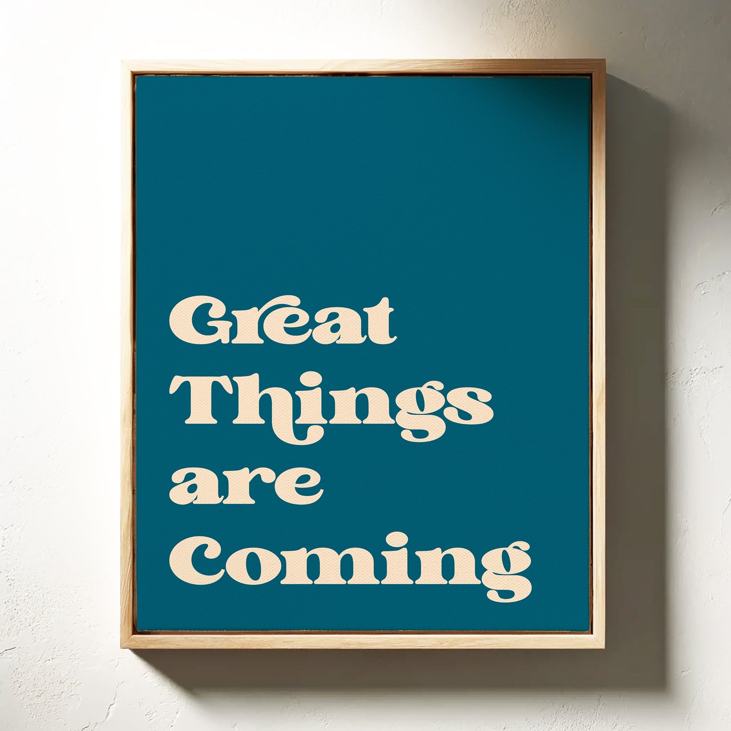 Teal Waters Hold Tomorrow's Hope