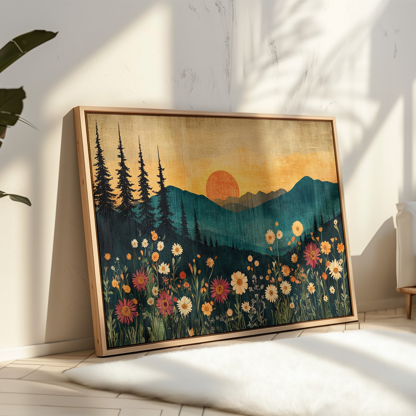 When the Wildflowers Watched the Sun Go Down