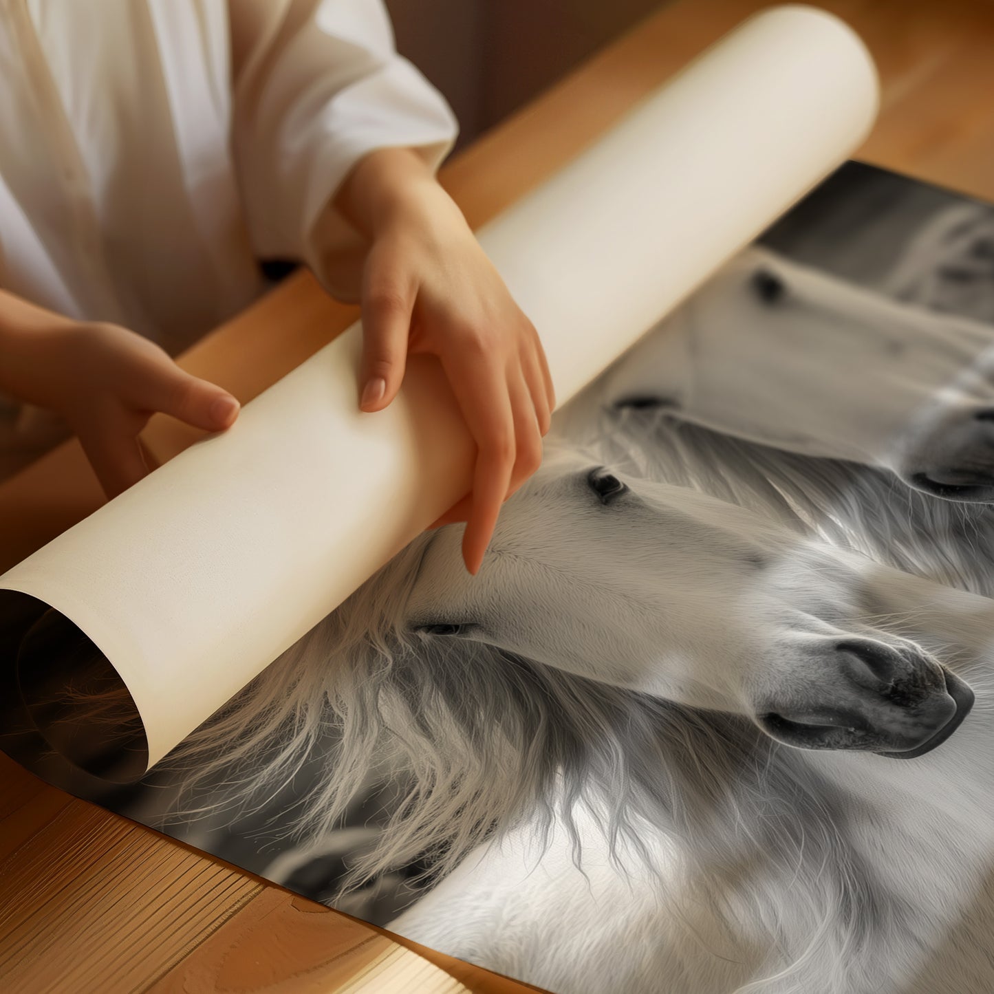 Wild Manes Dance With Wind