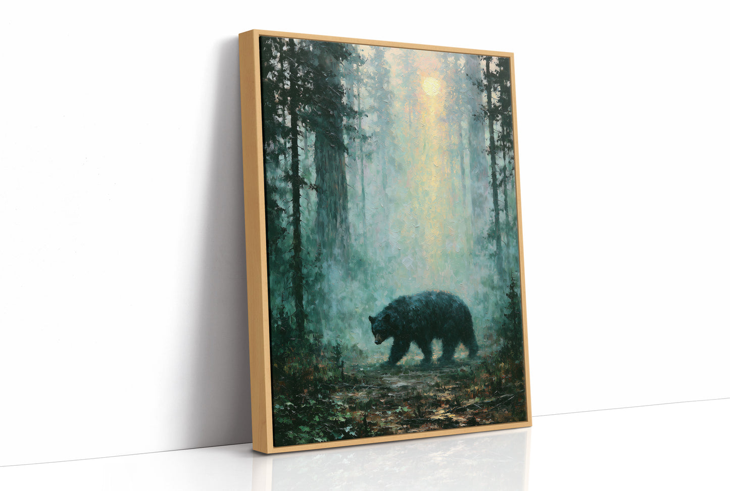 Bear Crossing at First Light