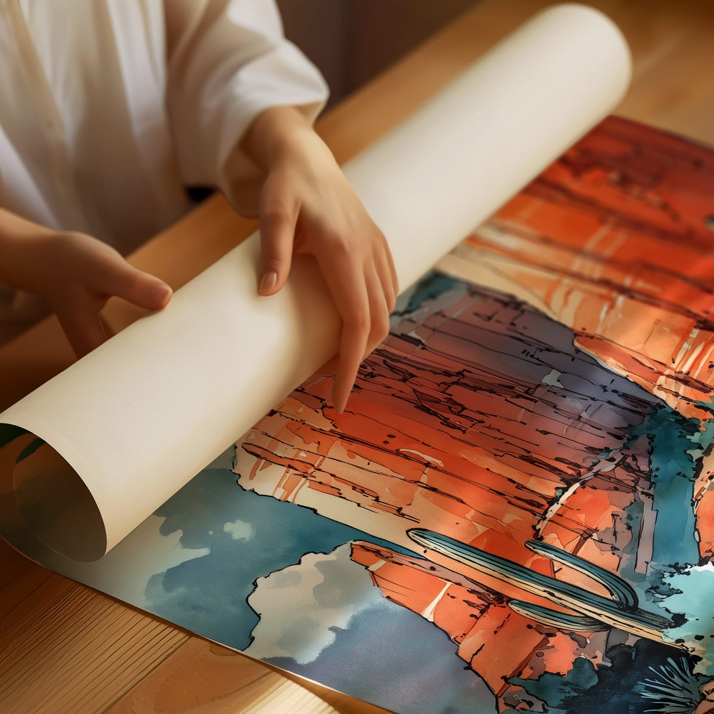 Red Rocks Paint Summer Stories