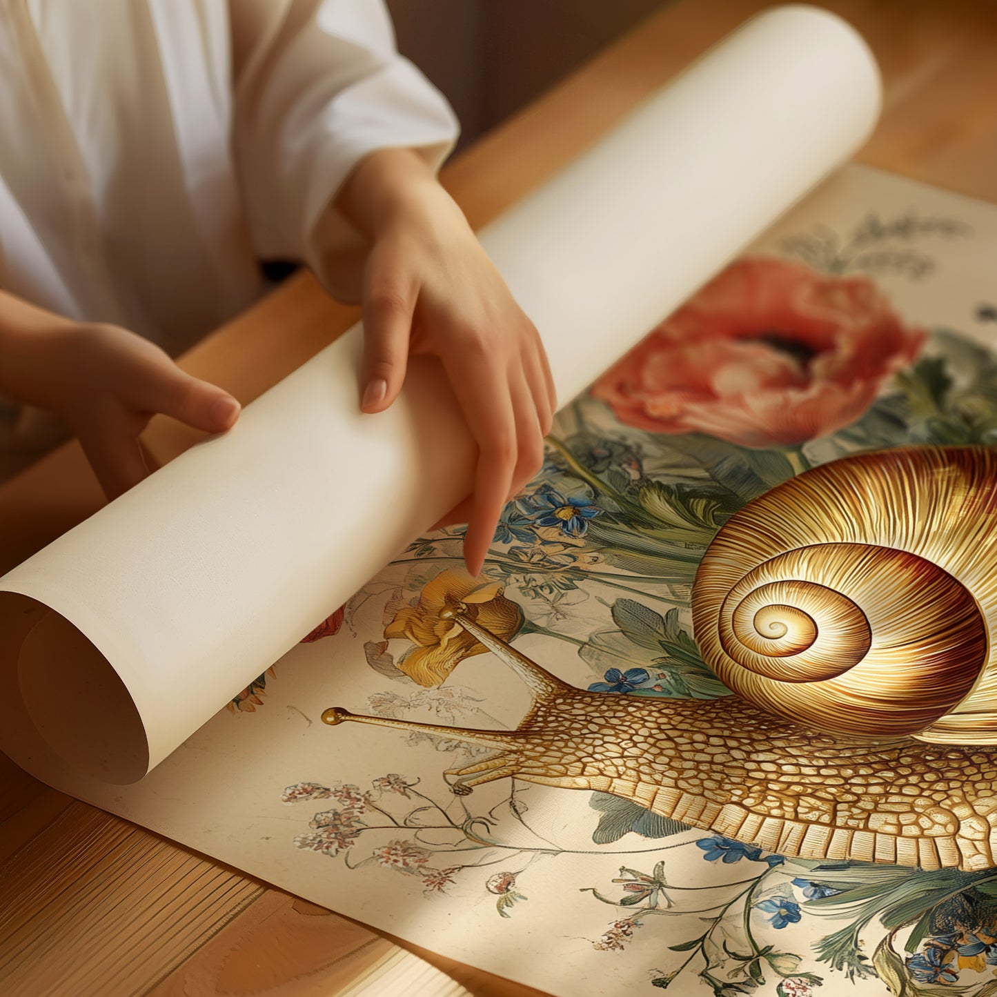 Slow Through the Wildflower Garden