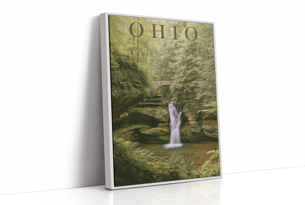 Ohio Waterfall Forest Retreat