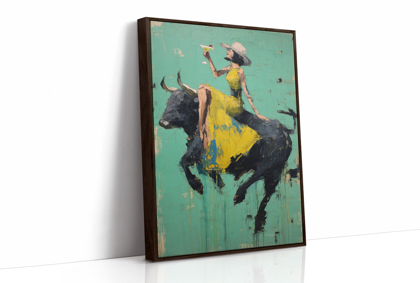 Champagne Ride in Turquoise