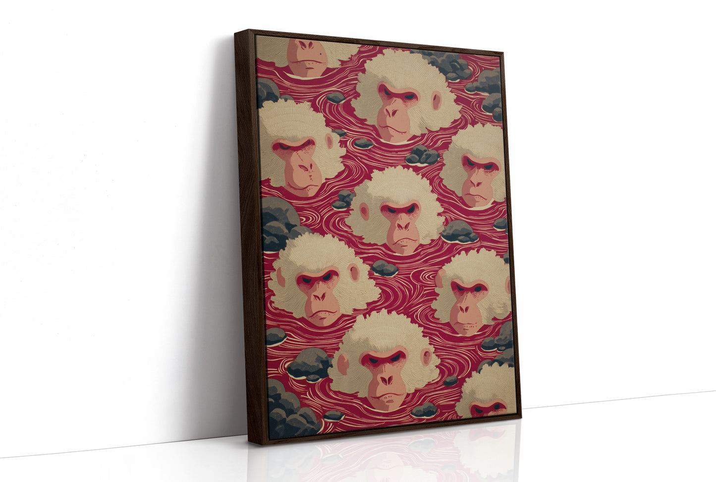 Silent Faces in Crimson Current