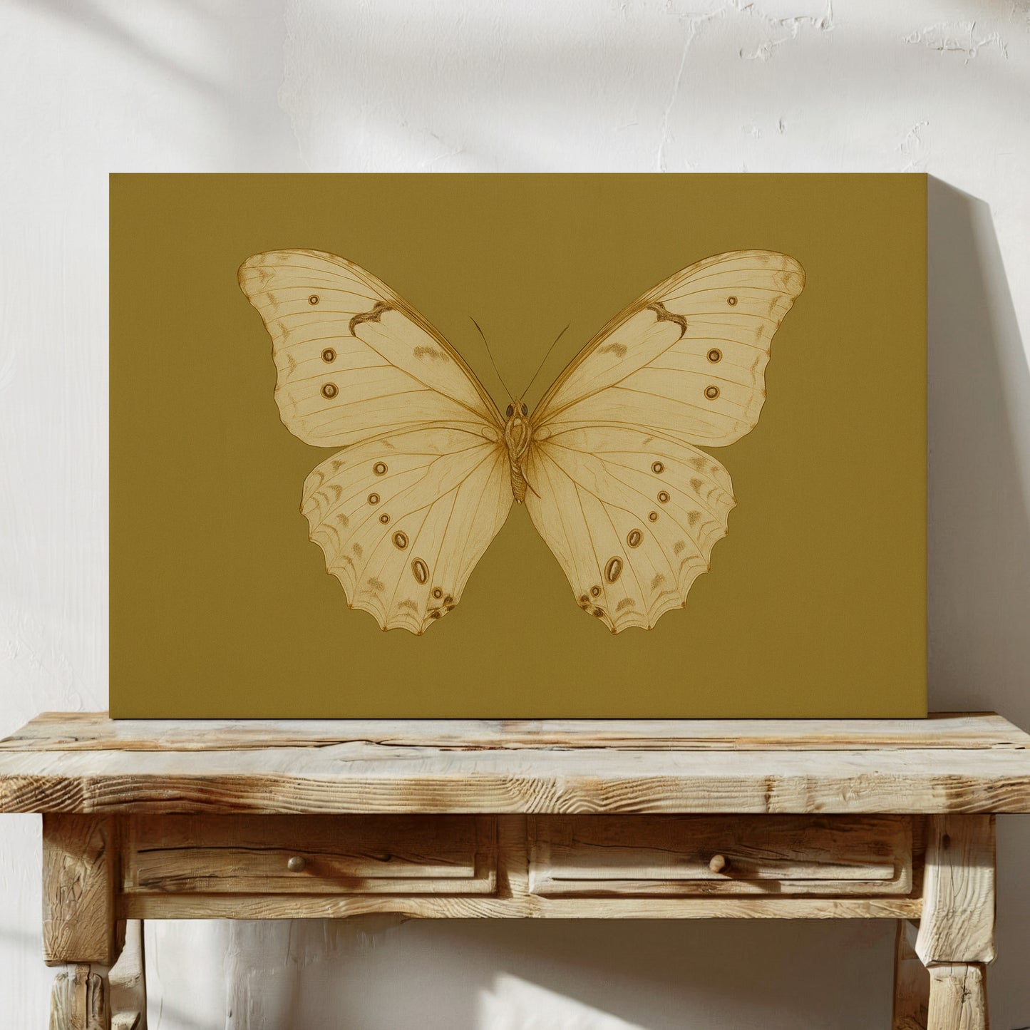 Golden Ivory Butterfly Study