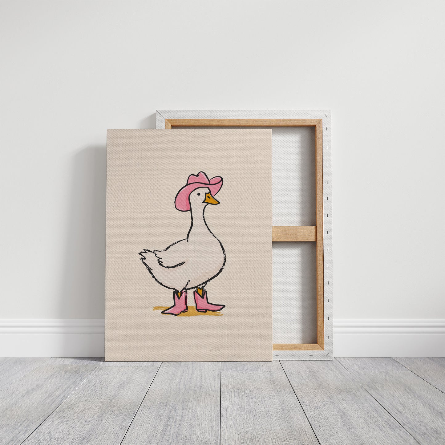 Pink Boots Prairie Goose