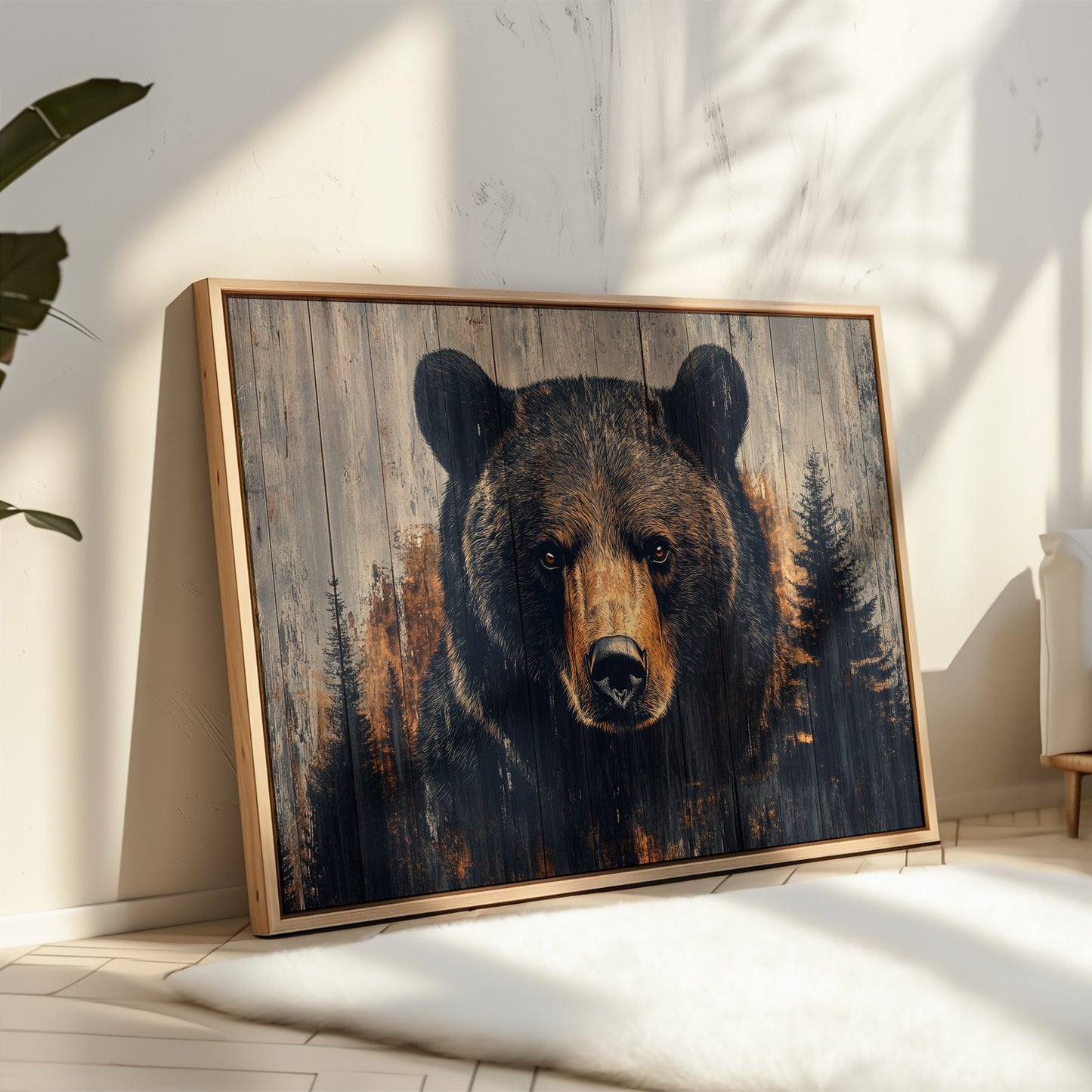 Forest King's Ancient Wood Portrait