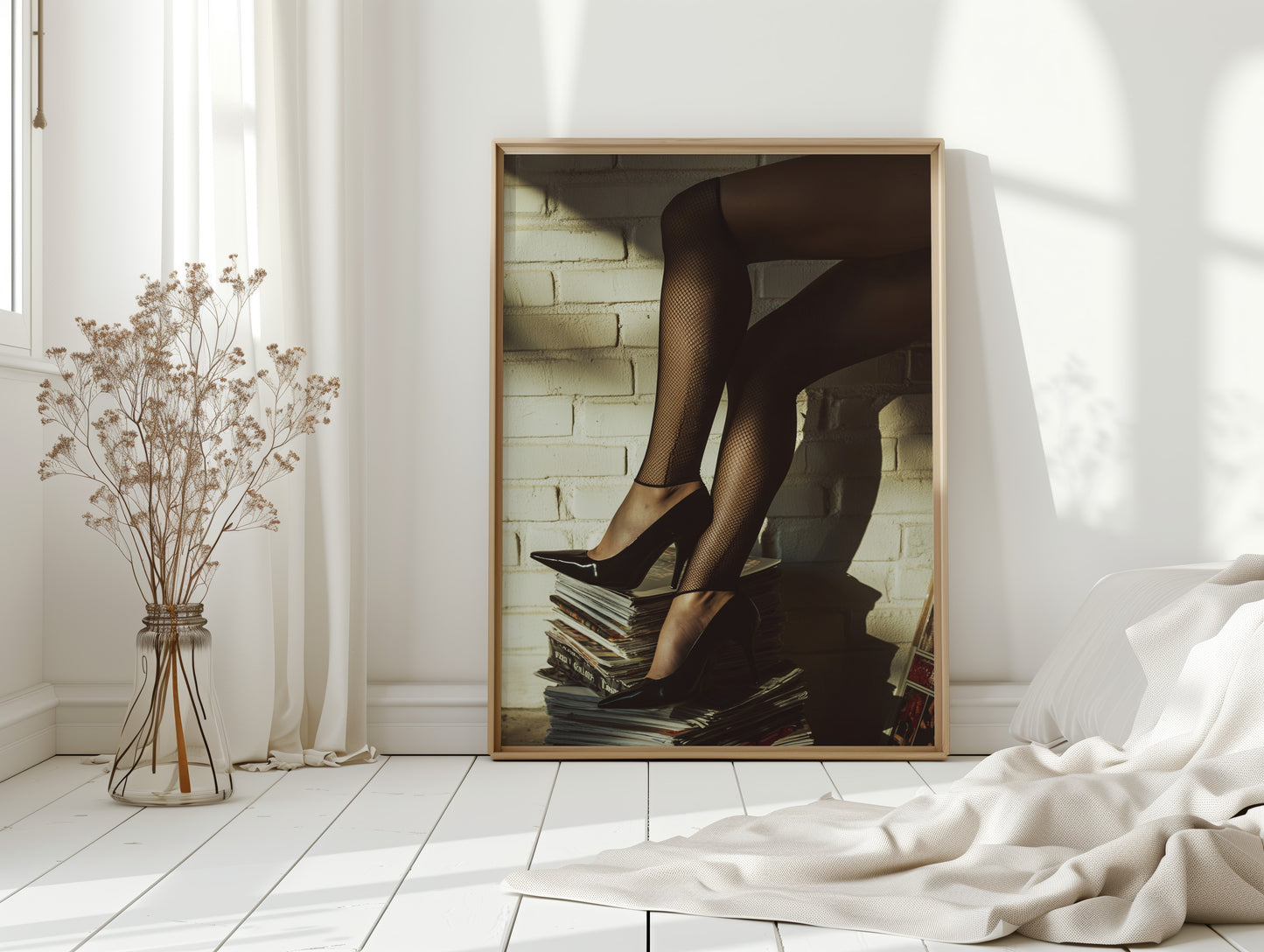 Vinyl Stacks and Velvet Legs