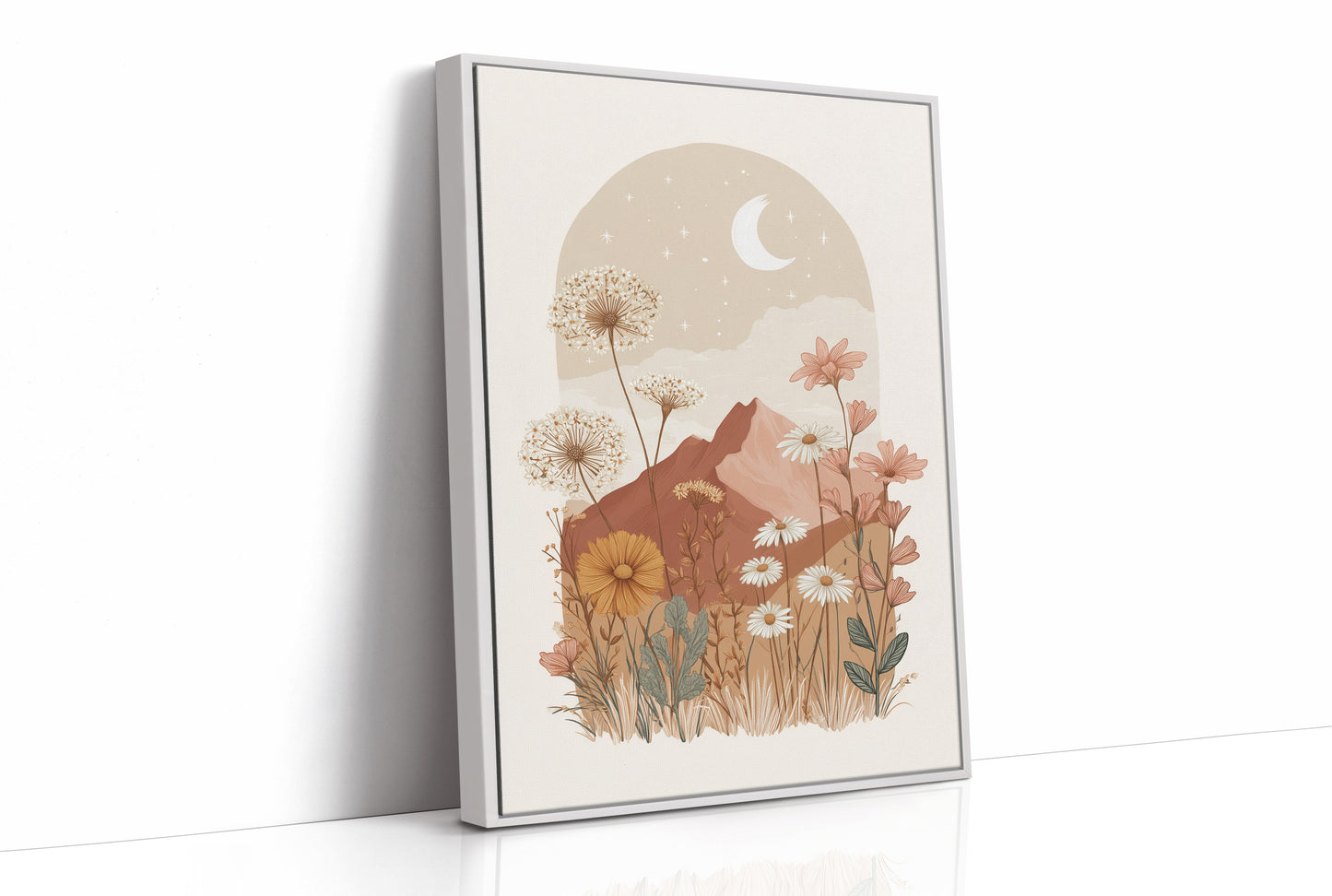 Moonlit Meadow's Terracotta Dreams