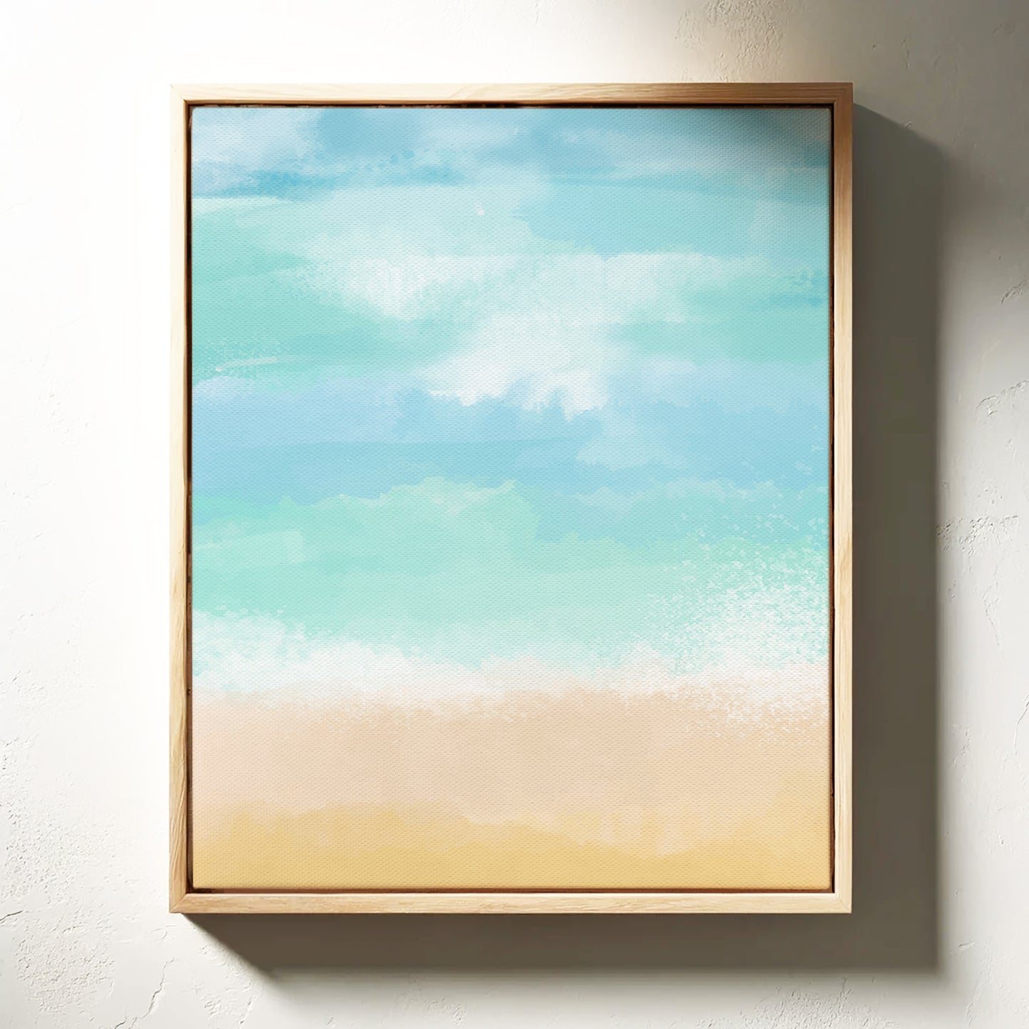 Turquoise Tides Paint Morning Peace