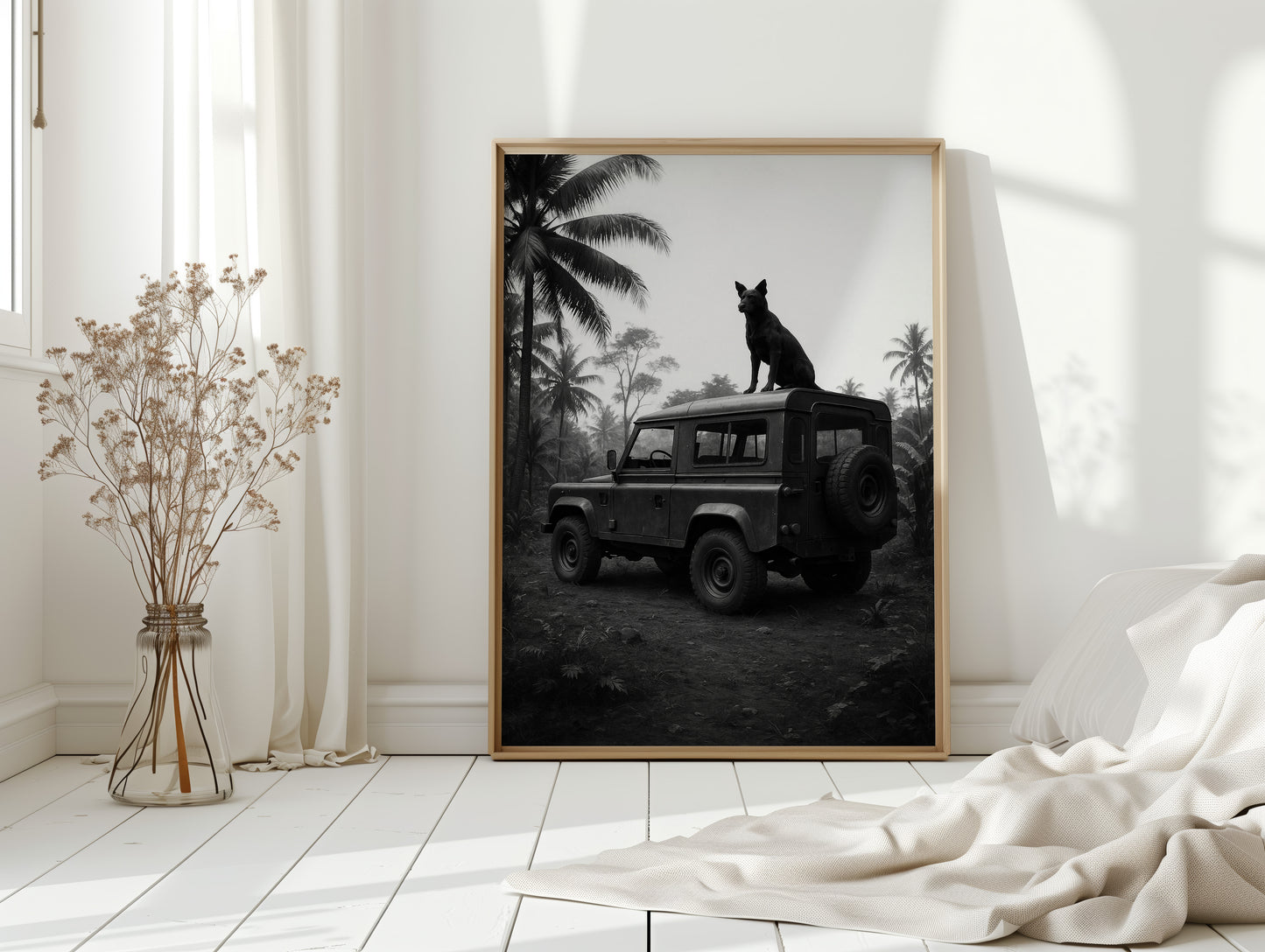 Sentinel Dog on Jungle Rover