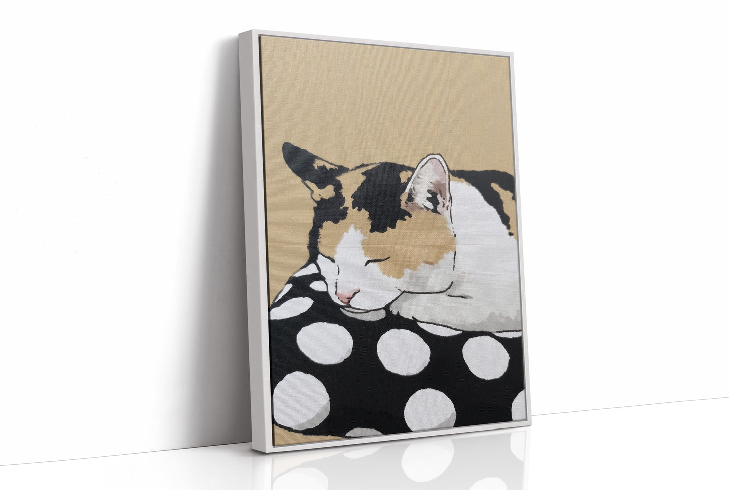 Calico Dreams on Polka Dot Perch