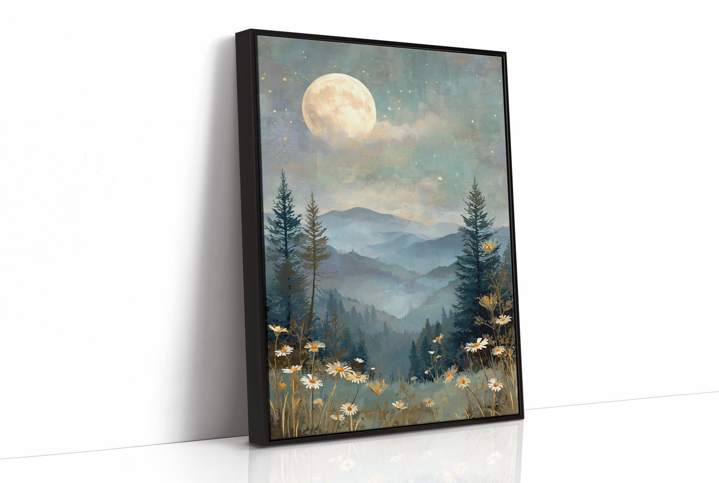 Celestial Lullaby Over Misty Valleys