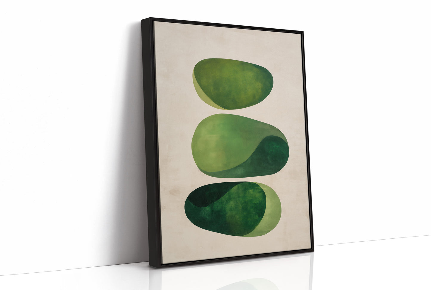 Green Stones Dance In Morning Light