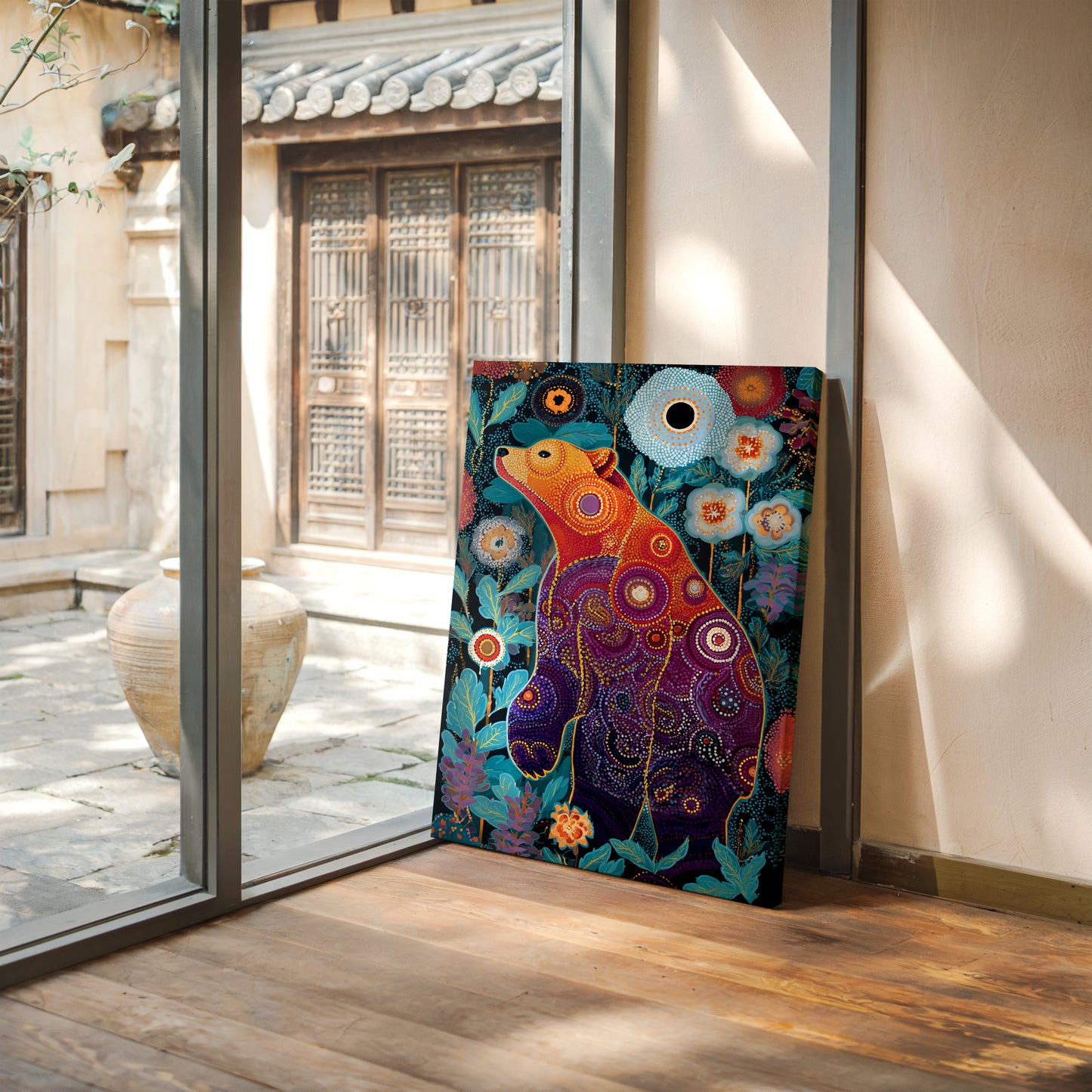 A Bear Among Blossoms