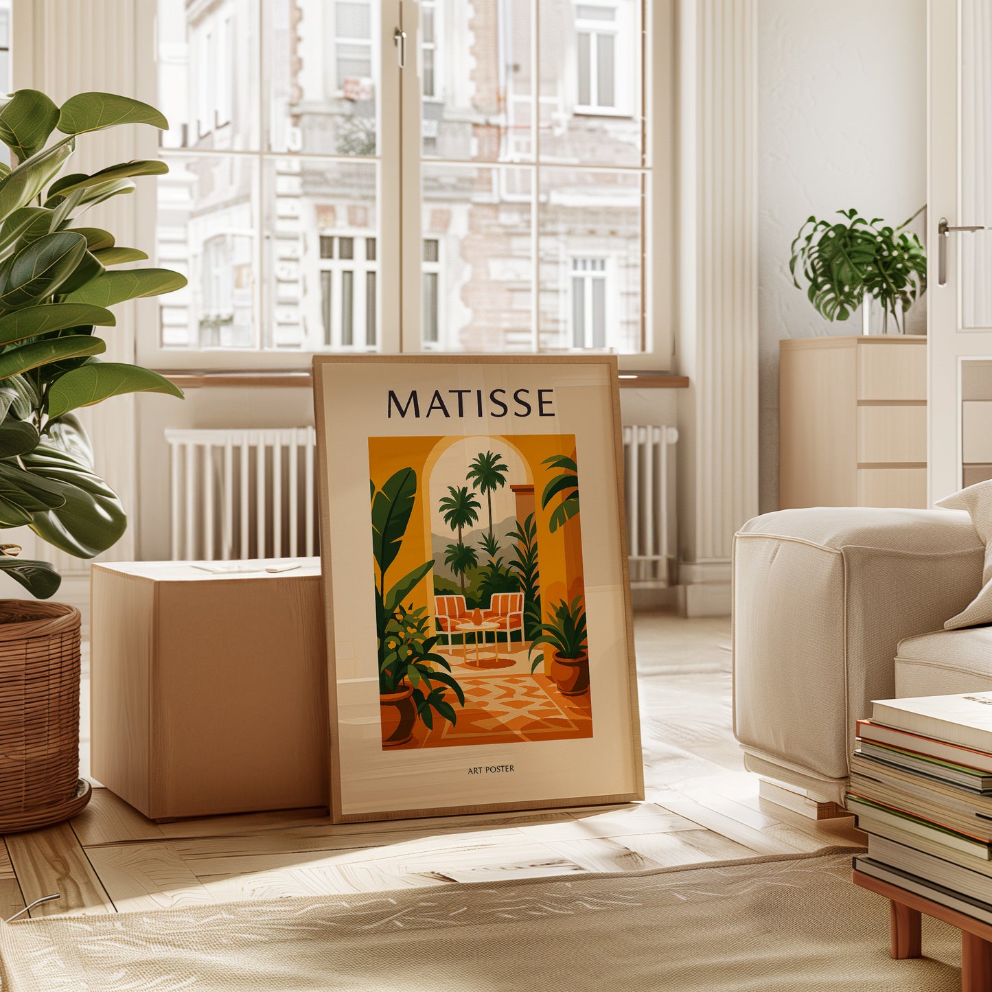 Tropical Archway in Matisse Style