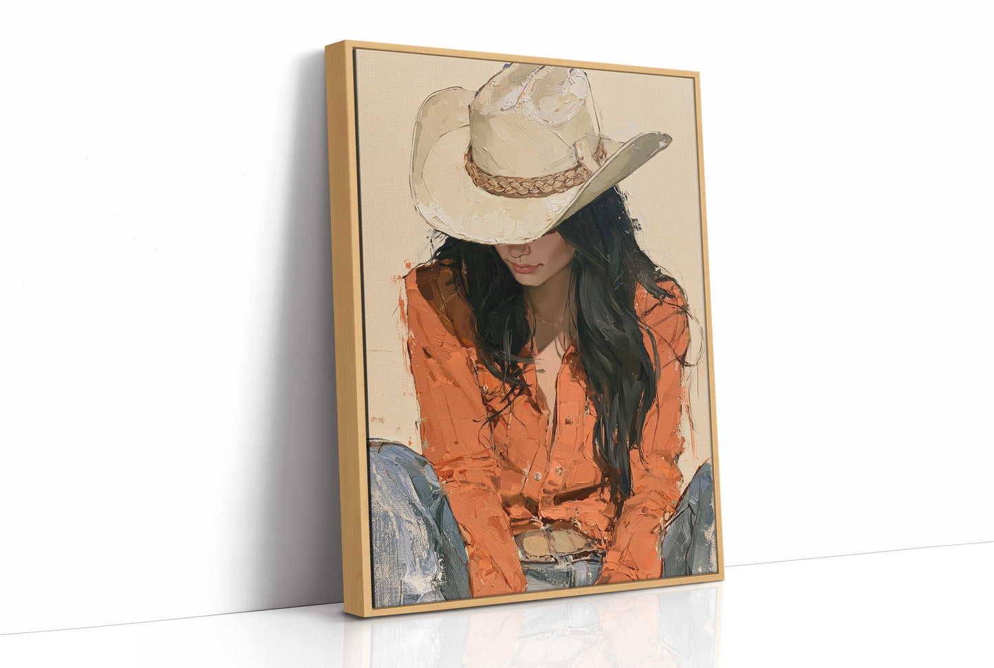 Quiet Smile, Braided Brim