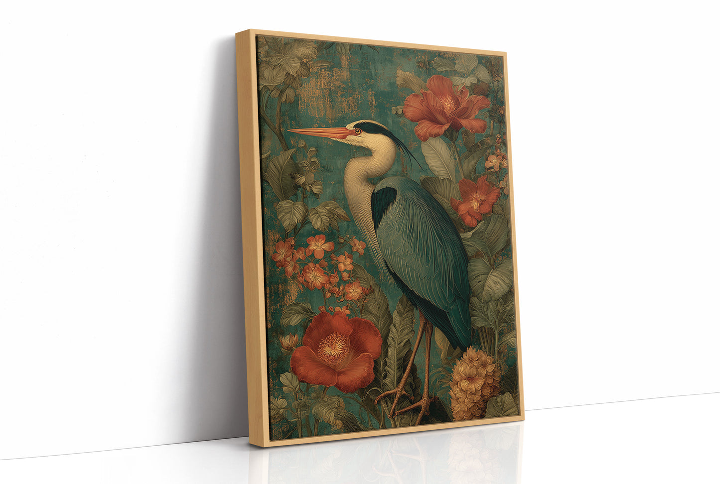 The Heron Knew the Garden Well