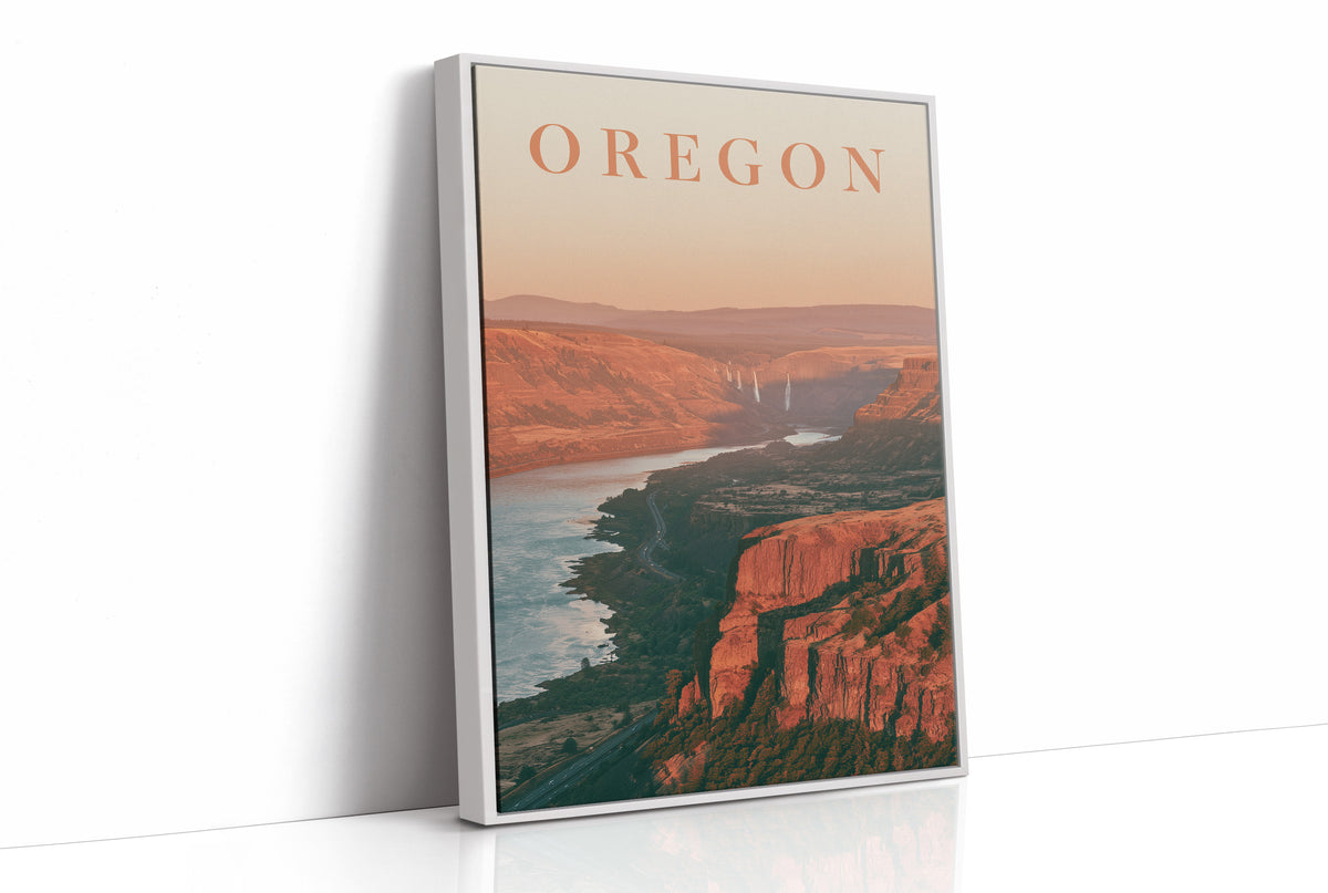 Columbia Gorge Waterfall Vista