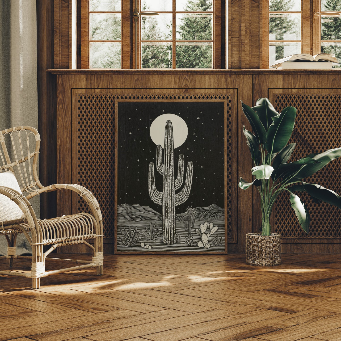 Beneath The Desert's Silent Gaze