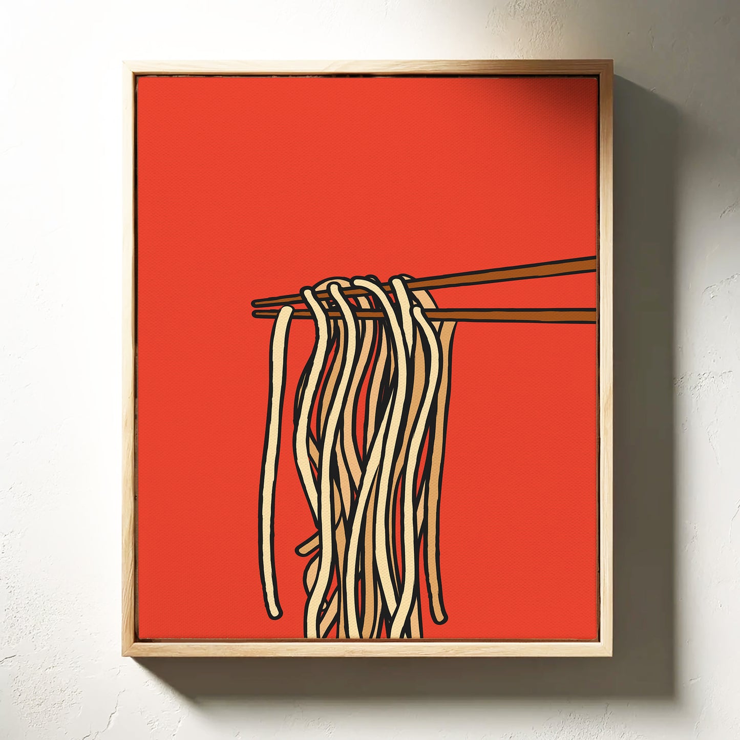 Noodles Dance Their Simple Symphony